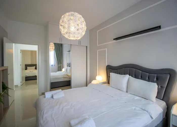 Deluxe Two Bedroom In Caesar & Spa, Long Apartmán Perivolia tou Trikomou